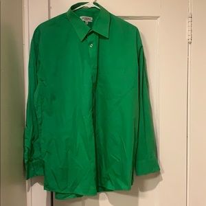 Green Dress Shirt Size L